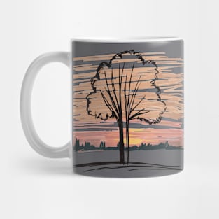 Hand Sketched Mug